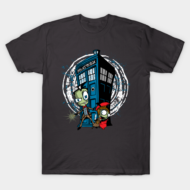 The Irken's Have the Blue Box! Invader Zim TShirt TeePublic